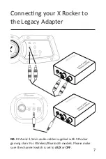 Preview for 7 page of X Rocker Legacy Adapter Manual