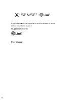 x-sense Link SC06-W User Manual предпросмотр