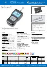 Preview for 2 page of X-SENSORS FC 10 Manual