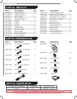 Preview for 4 page of X-Stand EXPRESS XSTP725 Usage Instructions And Warnings