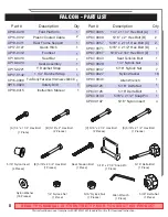 Предварительный просмотр 8 страницы X-Stand FALCON XSFP419 Assembly And Safe Use Manual