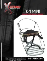 X-Stand X-1 MINI Assembly And Safe Use Manual preview