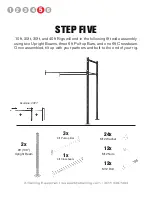 Предварительный просмотр 10 страницы X Training Equipment COMPETITION FREESTANDING RIG Assembly Manual