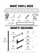 Preview for 3 page of X Training Equipment XSR SLIM RIG Assembly Manual