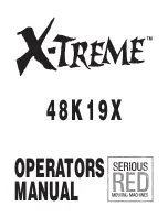 X-TREME 48K19X Operator'S Manual preview