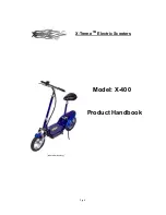 Preview for 1 page of X-TREME X-400 Product Handbook