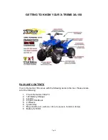 Preview for 9 page of X-TREME XA-150 Product Manual