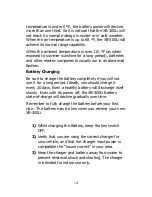 Preview for 14 page of X-TREME XB-300Li Owner'S Manual