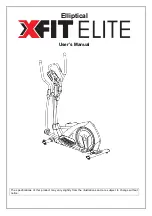 X-TREME XFit ELITE Manual preview