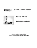 X-TREME XH-505 Product Handbook preview