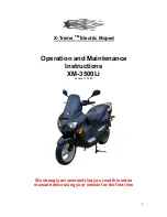 X-TREME XM-3500Li Operation And Maintenance Instructions preview
