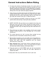 Preview for 3 page of X-TREME XM-3500Li Operation And Maintenance Instructions