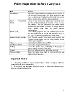 Preview for 4 page of X-TREME XM-3500Li Operation And Maintenance Instructions