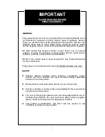 Preview for 3 page of X-TREME XMB-420 User Manual