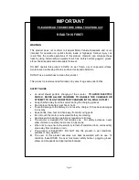 Preview for 3 page of X-TREME XR-201 Product Handbook