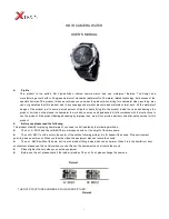 X-Tron SWX008 User Manual предпросмотр