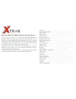 X-Tron XT-WG02 User Manual preview