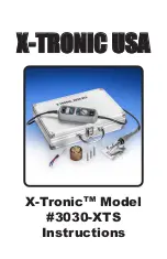 Предварительный просмотр 1 страницы X-Tronic 3030-XTS Instructions Manual