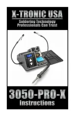 X-Tronic 3050-PRO-X Instructions Manual preview