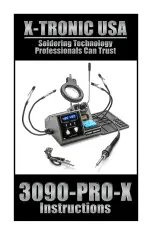 Предварительный просмотр 1 страницы X-Tronic 3090-PRO-X Instructions Manual