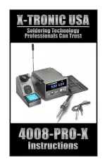 Preview for 1 page of X-Tronic 4008-PRO-X Instructions Manual