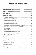 Preview for 3 page of X-Tronic PX-70 Instructions Manual