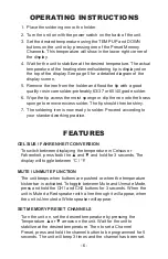 Preview for 8 page of X-Tronic SX-90 Instructions Manual