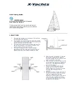 Preview for 1 page of X-Yachts X-99 Tuning Manual