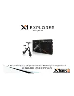 Preview for 19 page of X1 Bike X1 Explorer 2018 User Manual