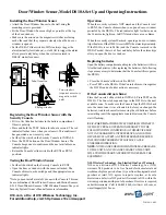 X10 DS10A Operating Instructions предпросмотр