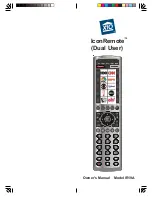 X10 IconRemote IR19A Owner'S Manual preview