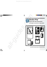 Preview for 1 page of X10 Monitor Plus DC8700P Manual