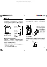 Preview for 4 page of X10 Monitor Plus DC8700P Manual