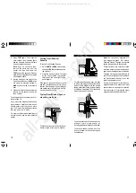 Preview for 6 page of X10 Monitor Plus DC8700P Manual