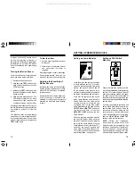 Preview for 8 page of X10 Monitor Plus DC8700P Manual