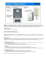 Preview for 1 page of X10 MS16A Quick Start Manual