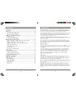 Preview for 2 page of X10 PRO XPMT4 Owner'S Manual