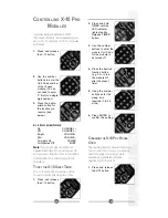 Предварительный просмотр 17 страницы X10 PUR08 Owner'S Manual