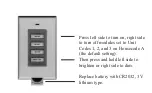 X10 Stick-A-Switch Model SS13A User Manual предпросмотр