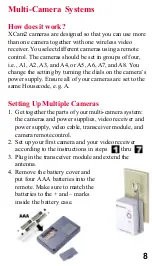 Preview for 8 page of X10 XCam2 User Manual