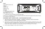 Предварительный просмотр 2 страницы X2 POWER SLC10003A Instruction Manual