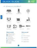 Preview for 2 page of X2 M1 HD + U.S Edition Quick Manual