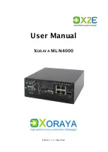 Preview for 1 page of X2E XORAYA ML-N4000 User Manual