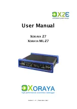 X2E XORAYA ML-Z7 User Manual preview