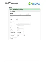 Preview for 72 page of X2E XORAYA ML-Z7 User Manual