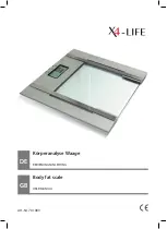 Preview for 1 page of X4-Life 701083 User Manual