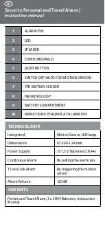 Предварительный просмотр 1 страницы X4-Life 701646 User Manual