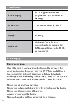 Предварительный просмотр 22 страницы X4-TECH 701543 User Manual