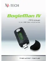 Предварительный просмотр 1 страницы X4-TECH BogieMan IV Instruction Manual