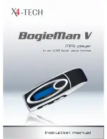 Предварительный просмотр 1 страницы X4-TECH BogieMan V Instruction Manual